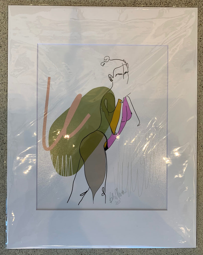 Self-Portrait in Green Thong 1"